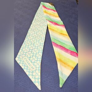 Coach Skinny Scarf